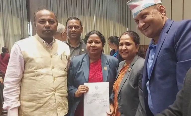 उपराष्ट्रपतिमा जसपाकी उम्मेद्‍वार प्रमिला यादवले उम्मेदवारी फिर्ता लिने