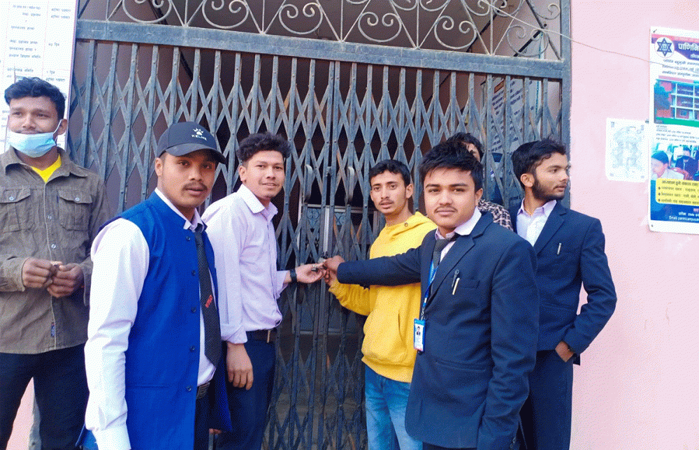अर्घाखाँचीको पाणिनी क्याम्पसमा तालाबन्दी