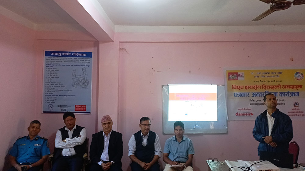 नवलपरासीमा क्षयरोग उपचारमा चुनौती