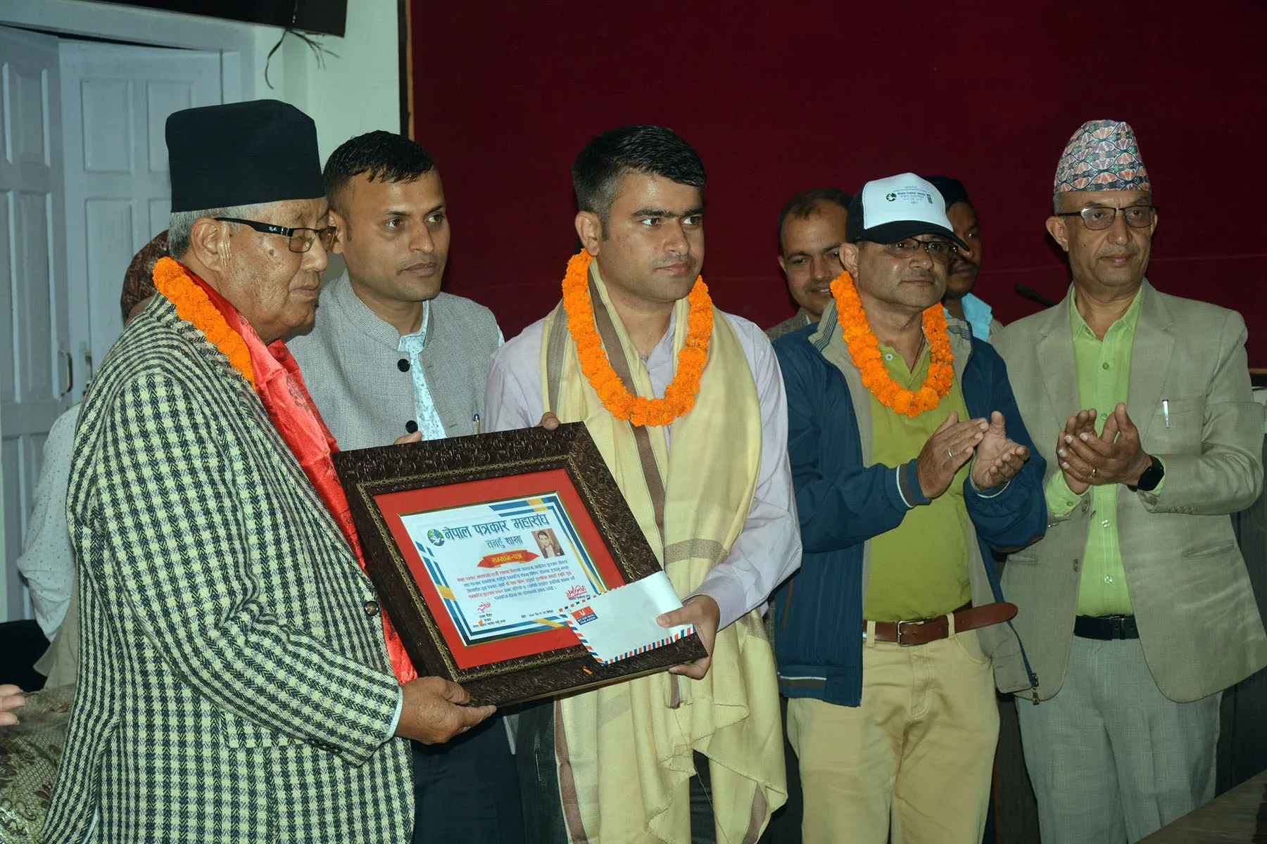 ६८औँ महासङ्घको स्थापना दिवसका अवसरमा ७ पत्रकार पुरस्कृत