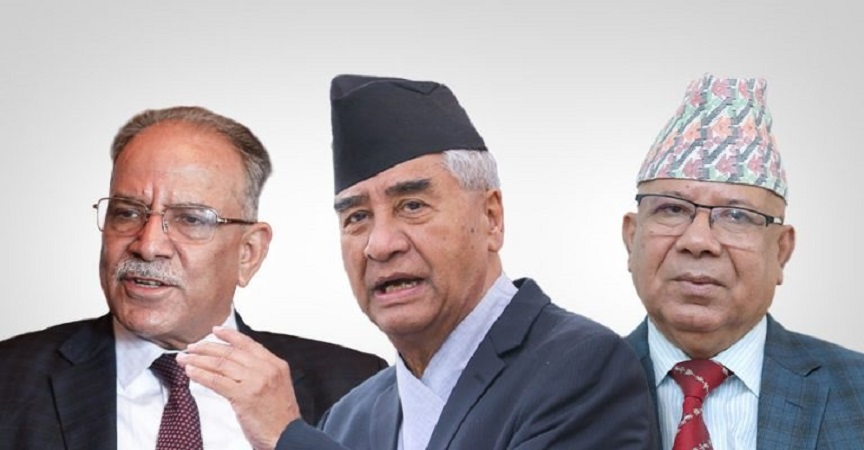 गठबन्धन दलबीच मन्त्रालय बाँडफाँडमा जुटेन सहमति