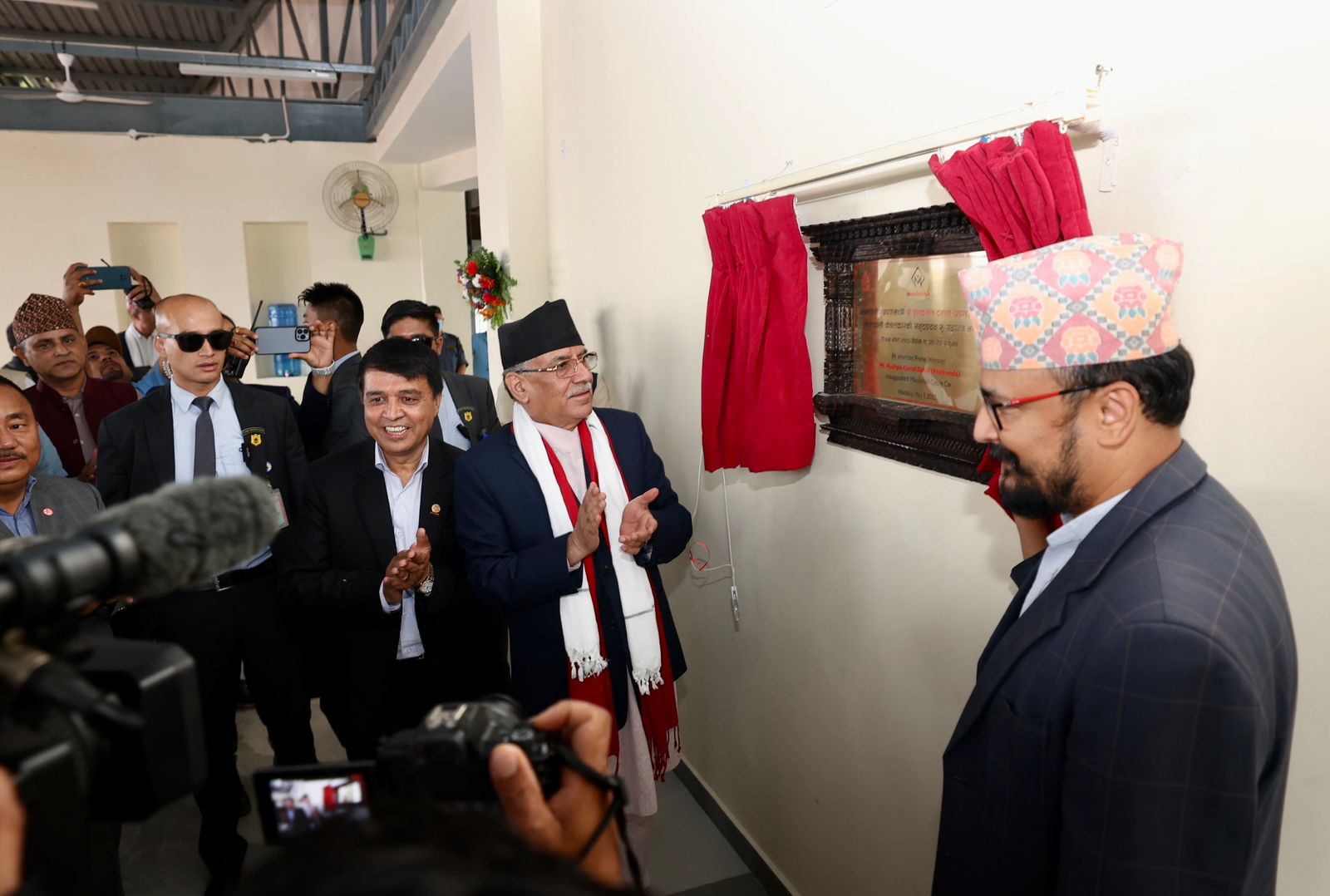 प्रधानमन्त्री प्रचण्डद्धारा मौलाकाली केवलकारको औपचारिक उद्घाटन