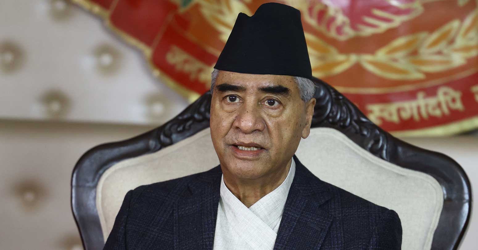 अर्थ मन्त्रालयको जिम्मेवारी प्रधानमन्त्री देउवाले लिने
