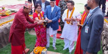 व्यवसायी मीनबहादुर गुरुङले दान गरेको जग्गामा एमालेको कार्यालय नबन्ने