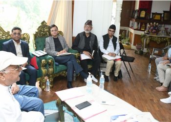 ४ उपाध्यक्षले मागे केपी ओलीको राजीनामा