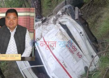 दुर्घटनामा परी स्वर्गद्वारी नगरपालिकाका उपप्रमुख रानाको मृत्यु