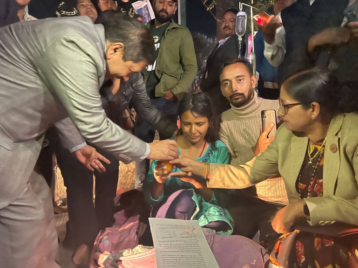 बिनु यादवले १५ दिनपछि तोडिन् अनसन