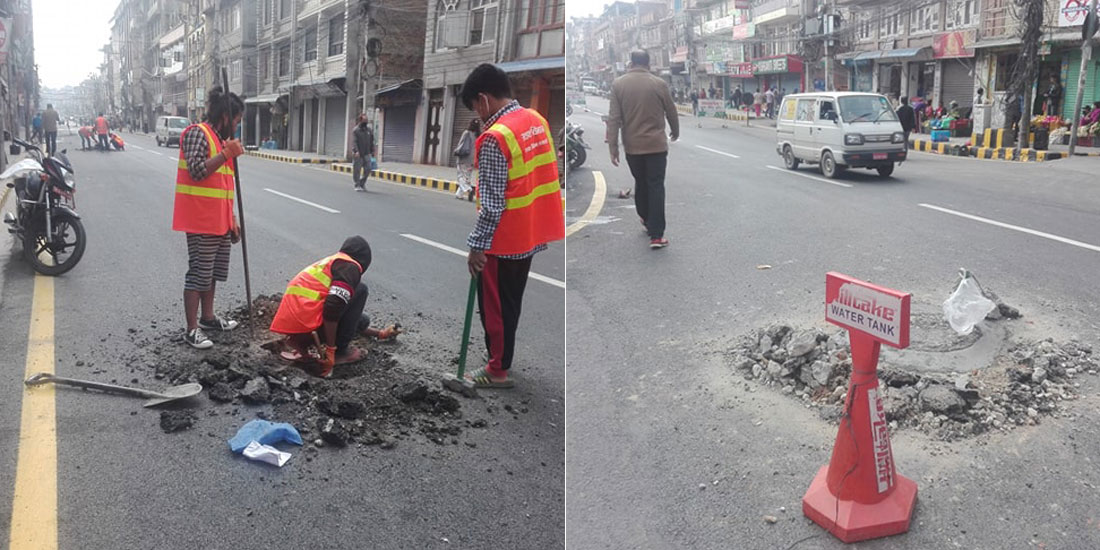 असार १ गतेदेखि भदौ मसान्तसम्म सडक खन्न नपाइने