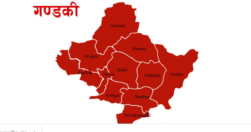 गण्डकी सरकार मन्त्रिपरिषद्को जिम्मेवारी हेरफेर