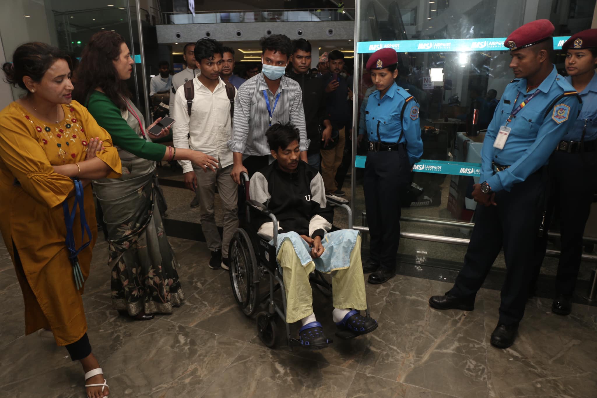 इजरायलबाट स्वदेश आइपुगे २५४ नेपाली