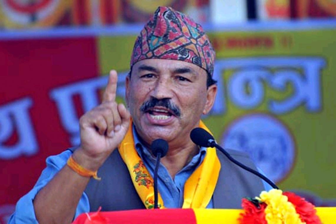 नाकाबन्दी सम्झँदै कमल थापाले गरे नेता ओलीको प्रशंसा