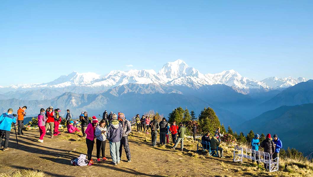 कात्तिक महिनामा अन्नपूर्ण क्षेत्रमा भित्रिए २४ हजार पर्यटक