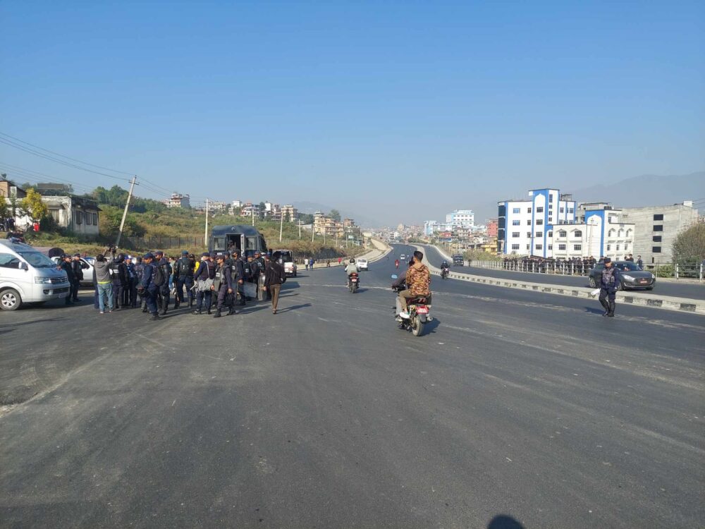 काठमाडौंको सुरक्षा व्यवस्था कडा