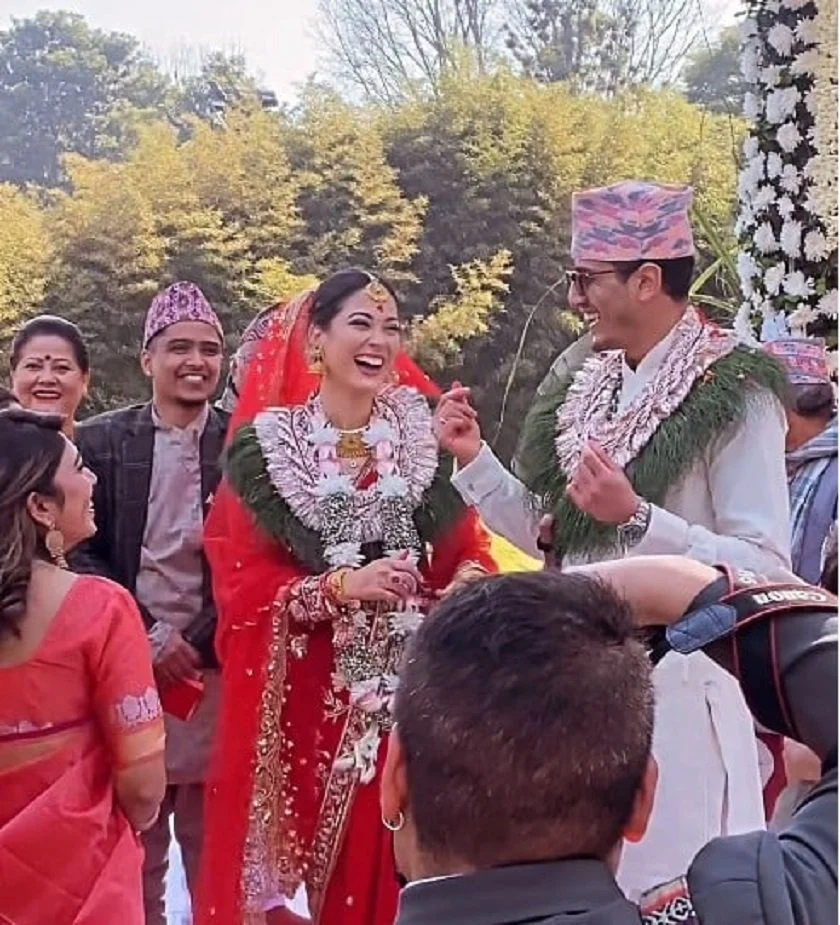 दुलही बनिन् पूर्व मिस नेपाल श्रृंखला खतिवडा