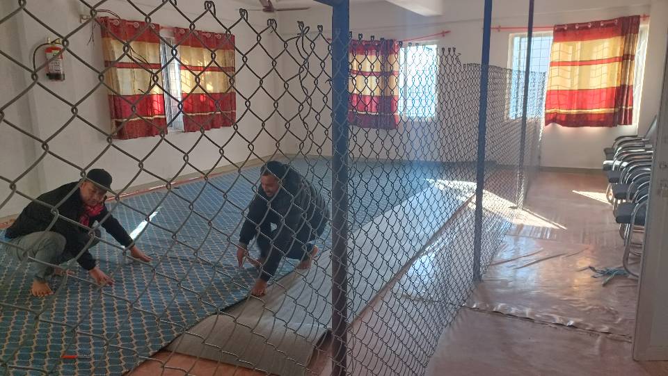 बागलुङ र बुर्तिबाङमा तारजाली र सिसी क्यामेरासहित मतगणनास्थल तयार