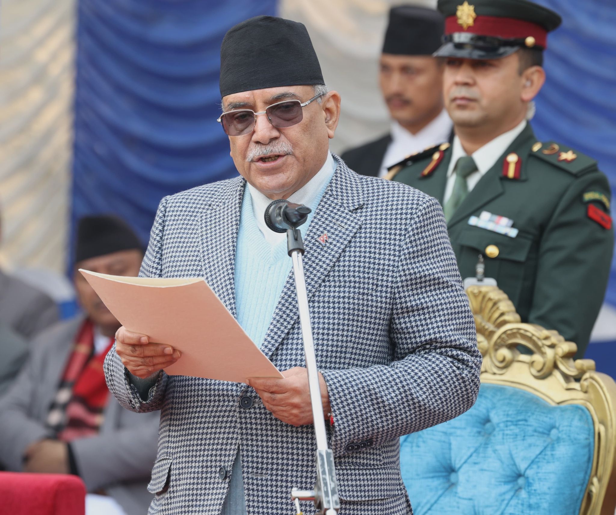 आज शहिदहरूका सपना पूरा गर्न सङ्कल्प गर्ने दिन  : प्रधानमन्त्री  प्रचण्ड