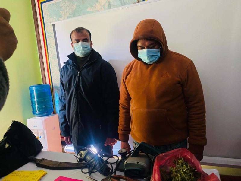 पोखरामा फोनबाट धम्याएर ५ करोड रुपैयाँ फिरौती माग्ने २ जना पक्राउ