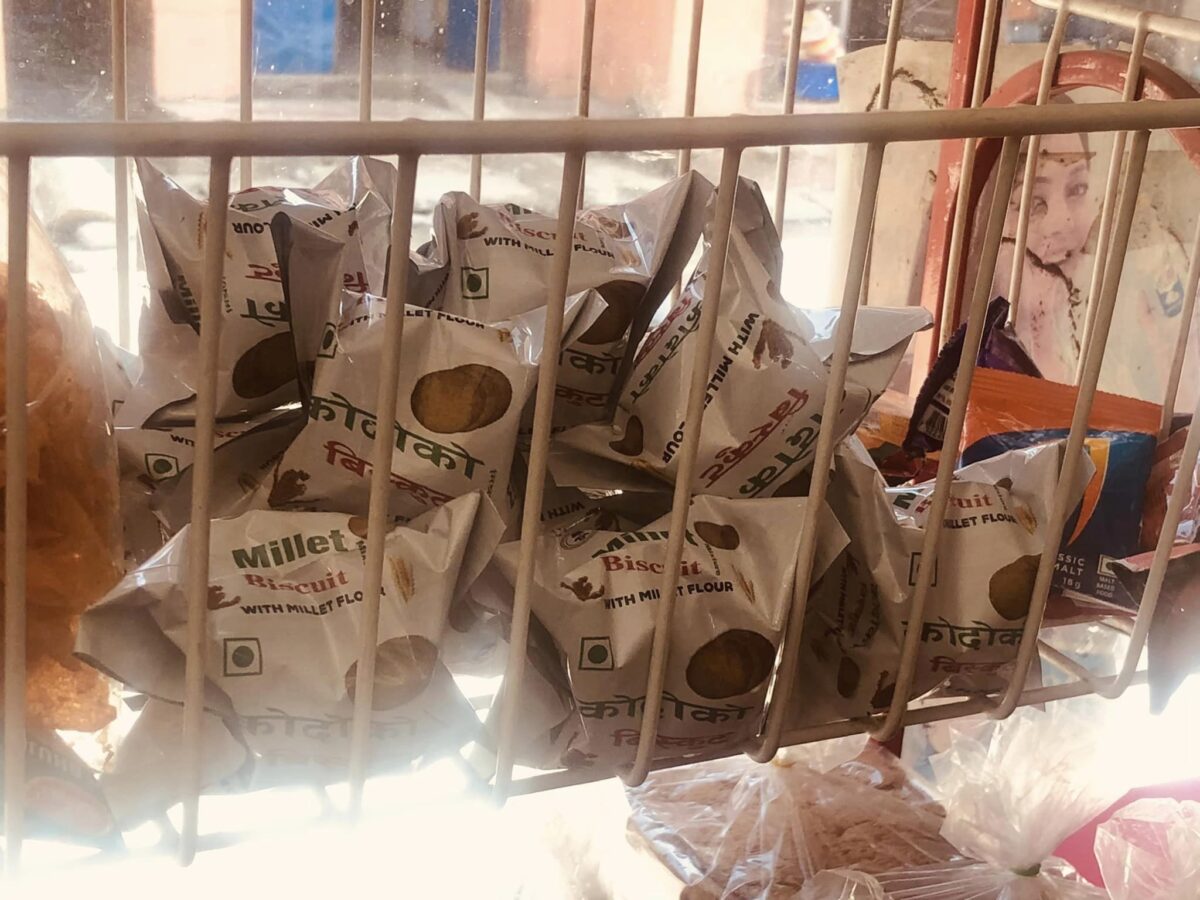 बागलुङमा कोदोको बिस्कुट उत्पादन