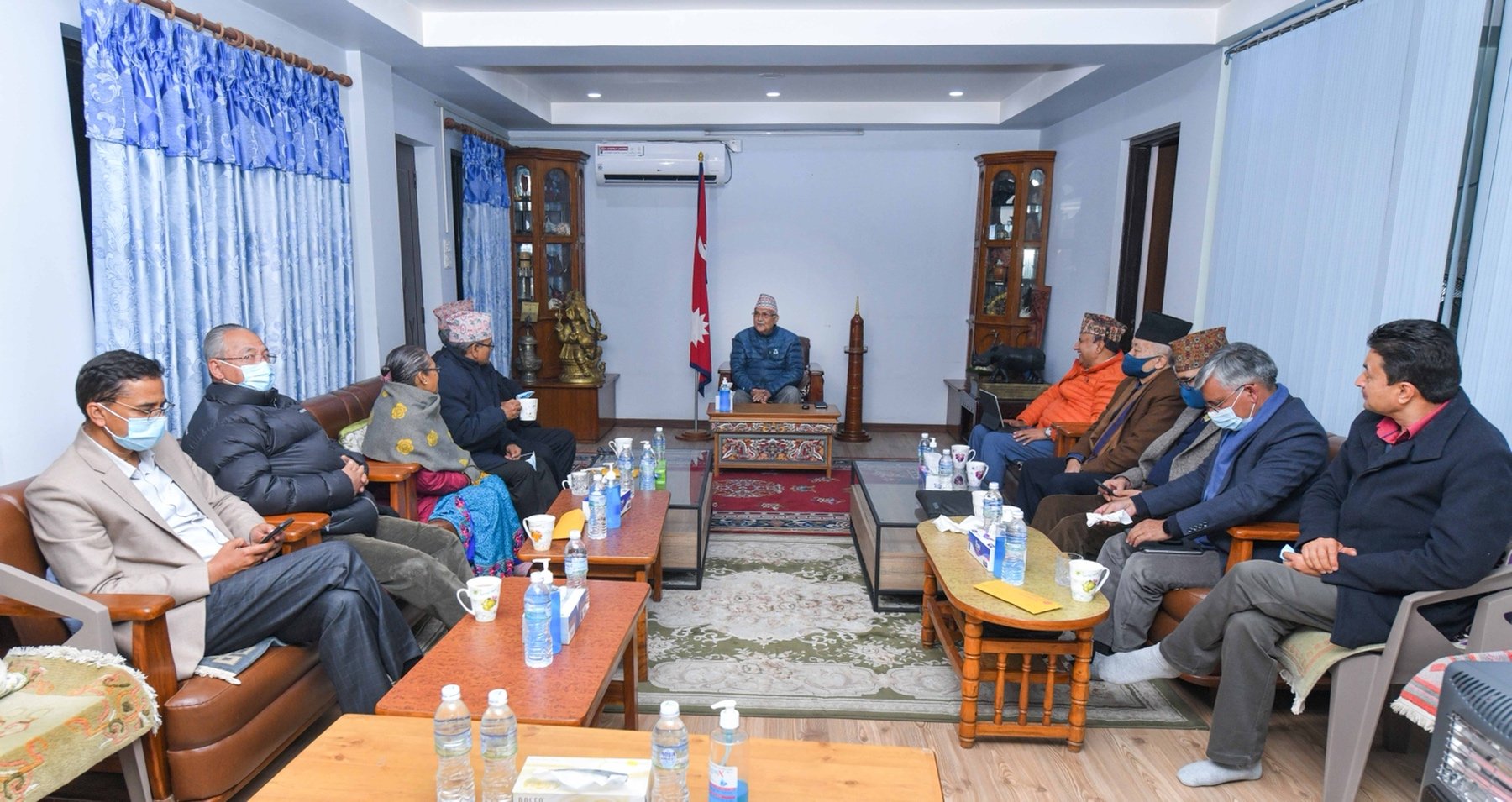 एमाले सचिवालयको आकस्मिक बैठक बालकोटमा