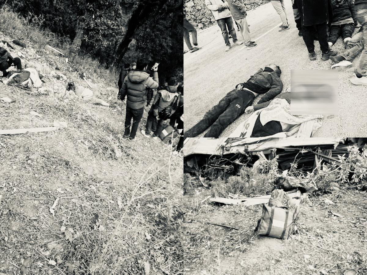 बस दुर्घटनामा ७ जनाको मृत्यु (अपडेट)