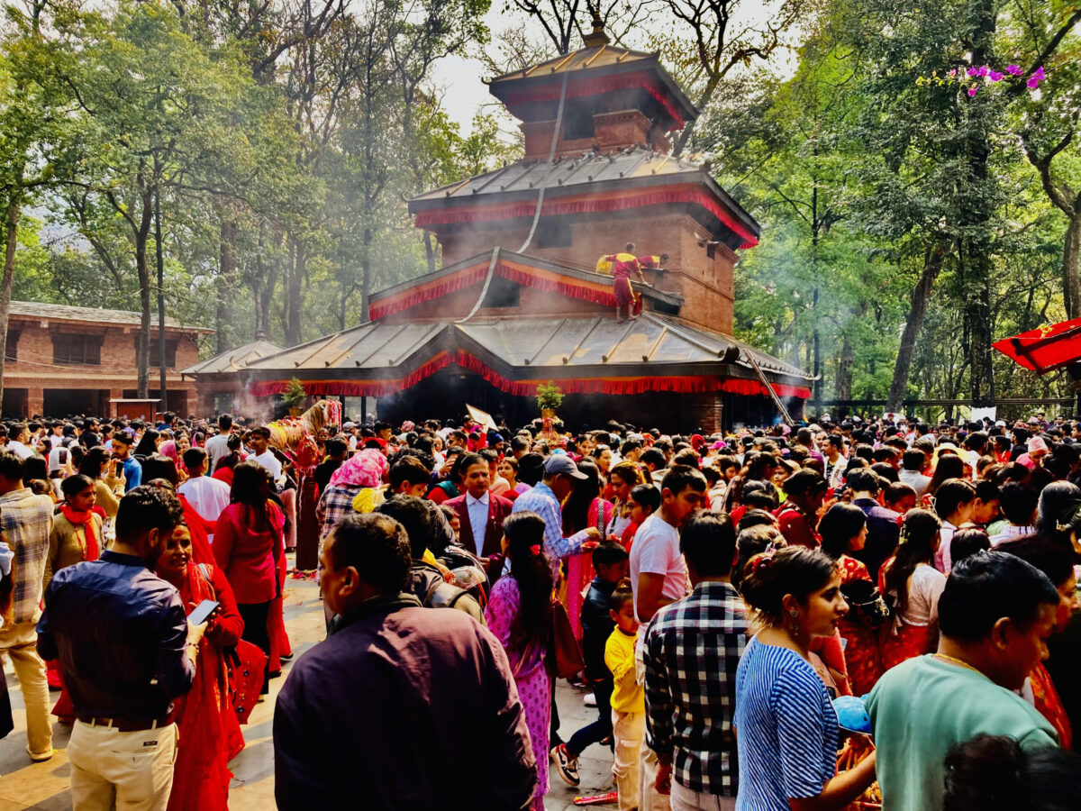 बागलुङ कालिका मन्दिरमा चैते दसैंमा ४० लाख भेटी सङ्कलन