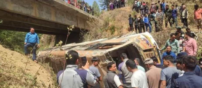 सल्यान बस दुर्घटना अपडेटः गम्भीर घाइते बसधनीको मृत्यु