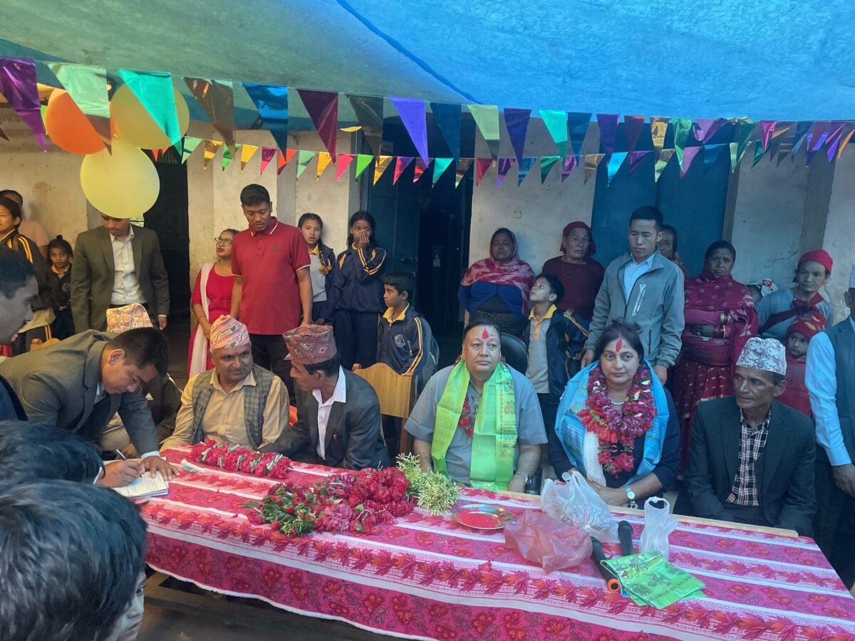 विकासमा जनसहभागिता आवश्यक : सांसद पौडेल