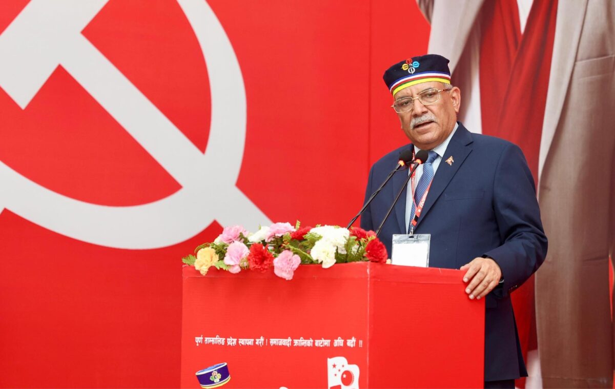 ‘मलाई प्रधानमन्त्रीबाट हटाउन सजिलो छैन, तरिका मिल्यो भने पूरै अवधि बसिन्छ’ : प्रचण्ड