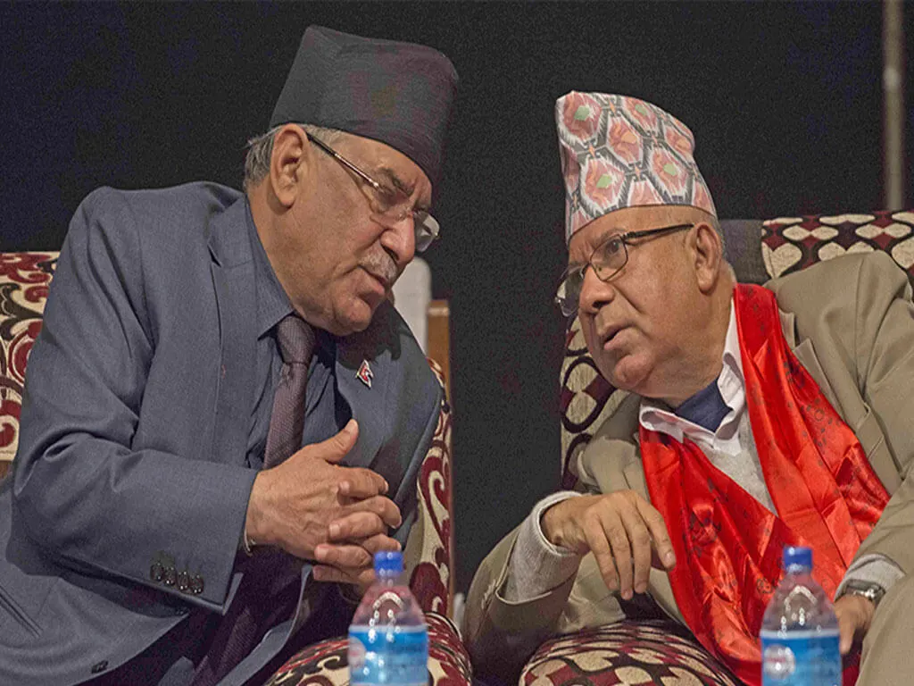 प्रचण्ड र नेपालबीच भेटवार्ता
