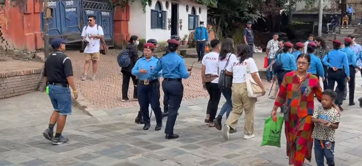 पक्राउ परेका बालेनका समर्थकलाई प्रहरीले छाड्यो