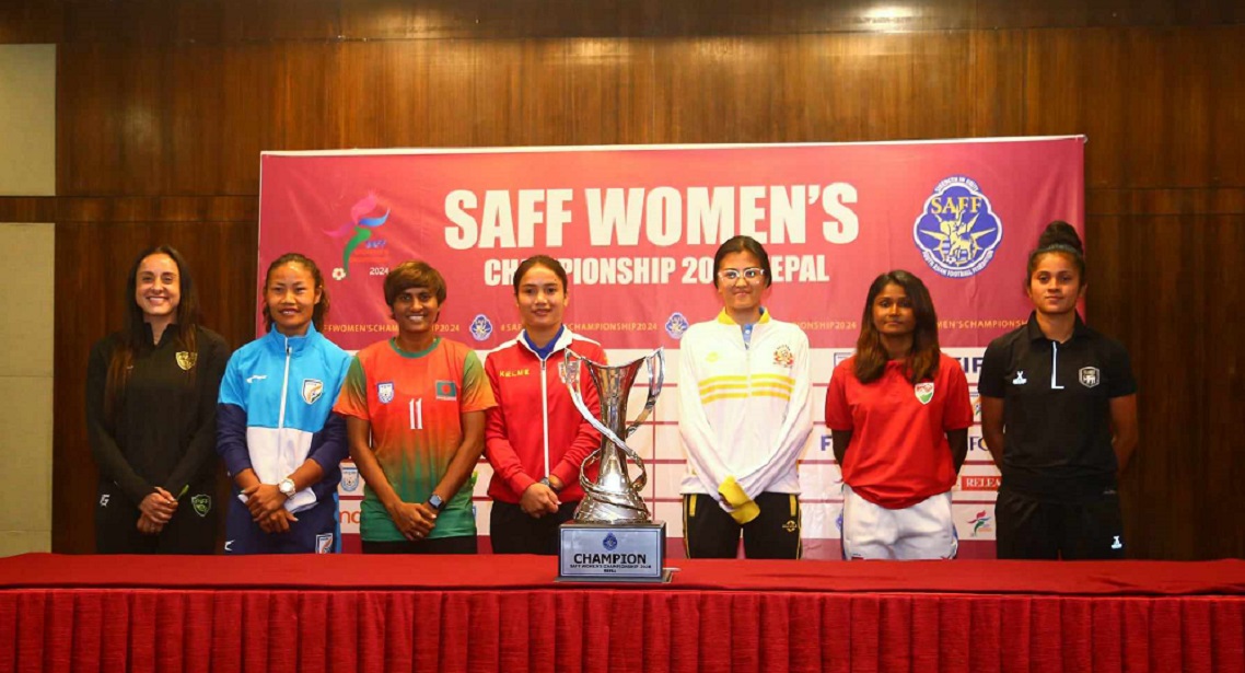 साफ महिला च्याम्पियनसिप: साम्बाबिनै भुटानविरुद्ध मैदान उत्रिँदै नेपाल