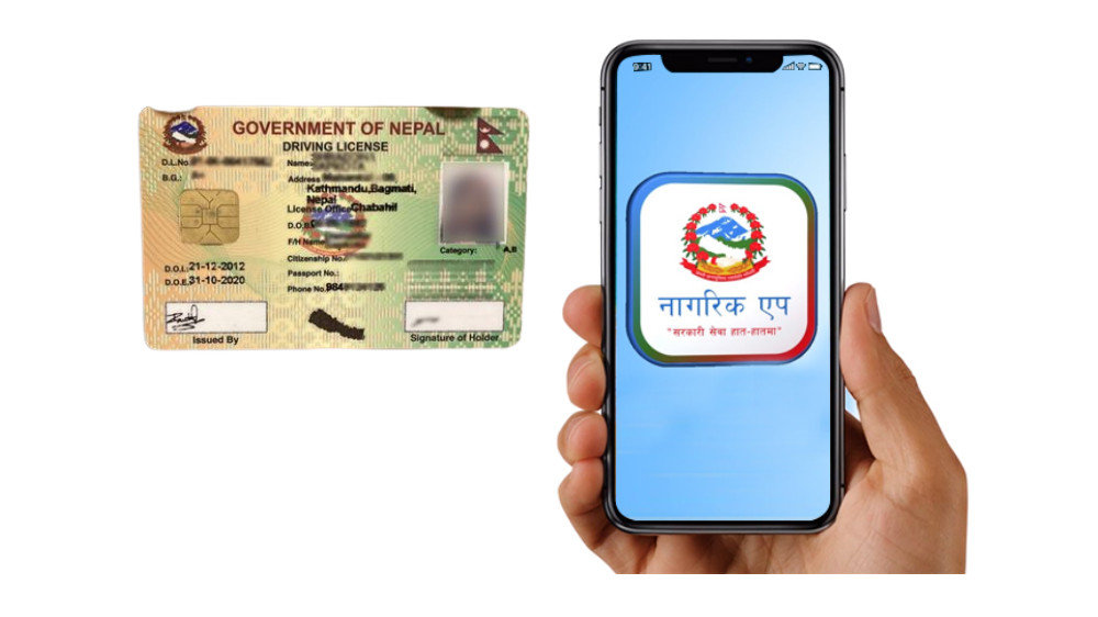 आजदेखि ट्रायल पास गर्नेबित्तिकै नागरिक एपमै लाइसेन्स