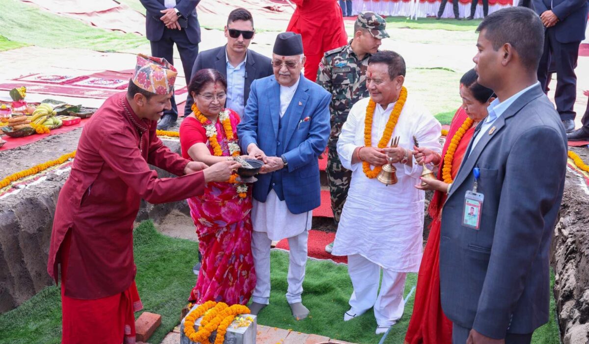 एमालेलाई दानको जग्गा नलिन सर्वोच्चको अन्तरिम आदेश
