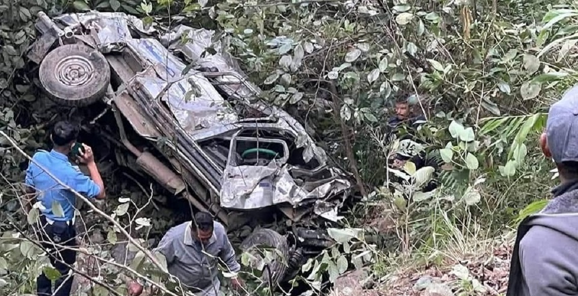 जिप दुर्घटना : वडाध्यक्ष बस्नेतसहित ५ जनाको मृत्यु, तीन घाइते