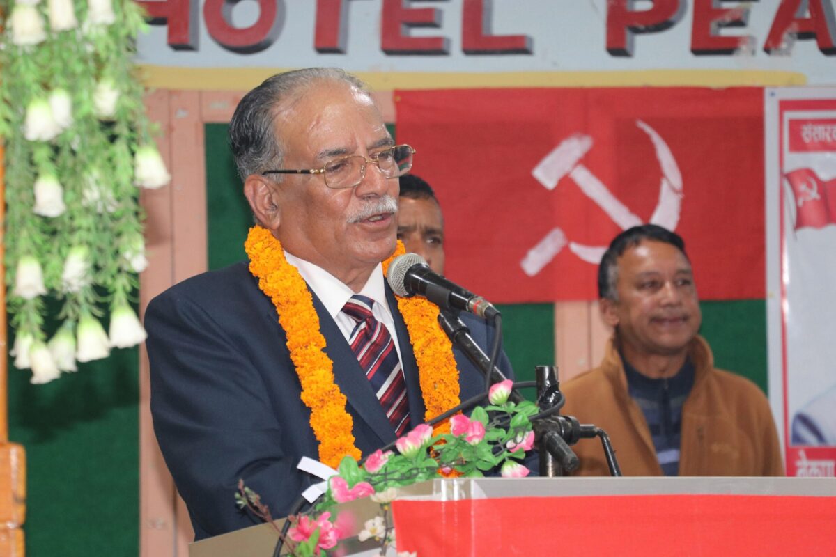 मध्यपहाडी लोकमार्ग अभियान राष्ट्रको अभियान भएको छ : अध्यक्ष प्रचण्ड