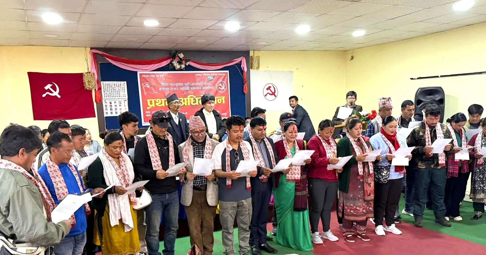(माओवादी केन्द्र) बागलुङ-पोखरा सम्पर्क समन्वय समितिको अध्यक्षमा कुलचन्द्र शर्मा चयन