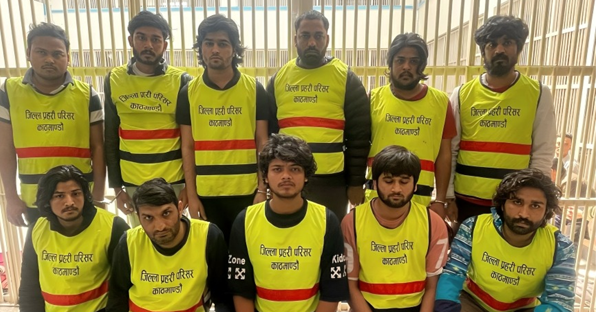३ अर्बको अनलाइन जुवा र क्रिप्टो कारोबार गर्ने ११ भारतीय पक्राउ