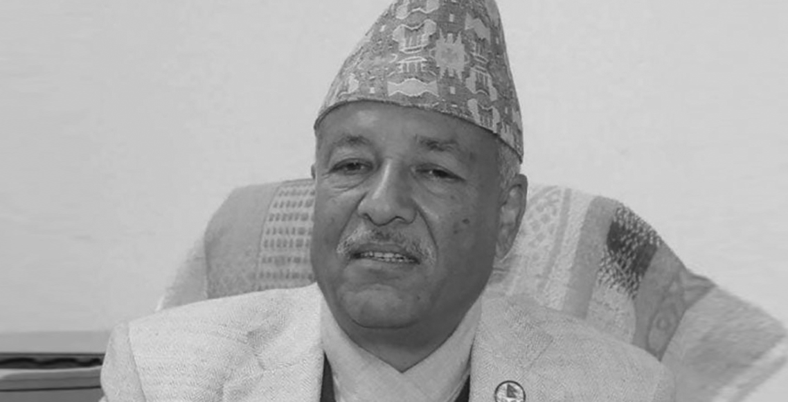 राप्रपाका वरिष्ठ नेता एवम् सांसद दीपक बोहराको निधन