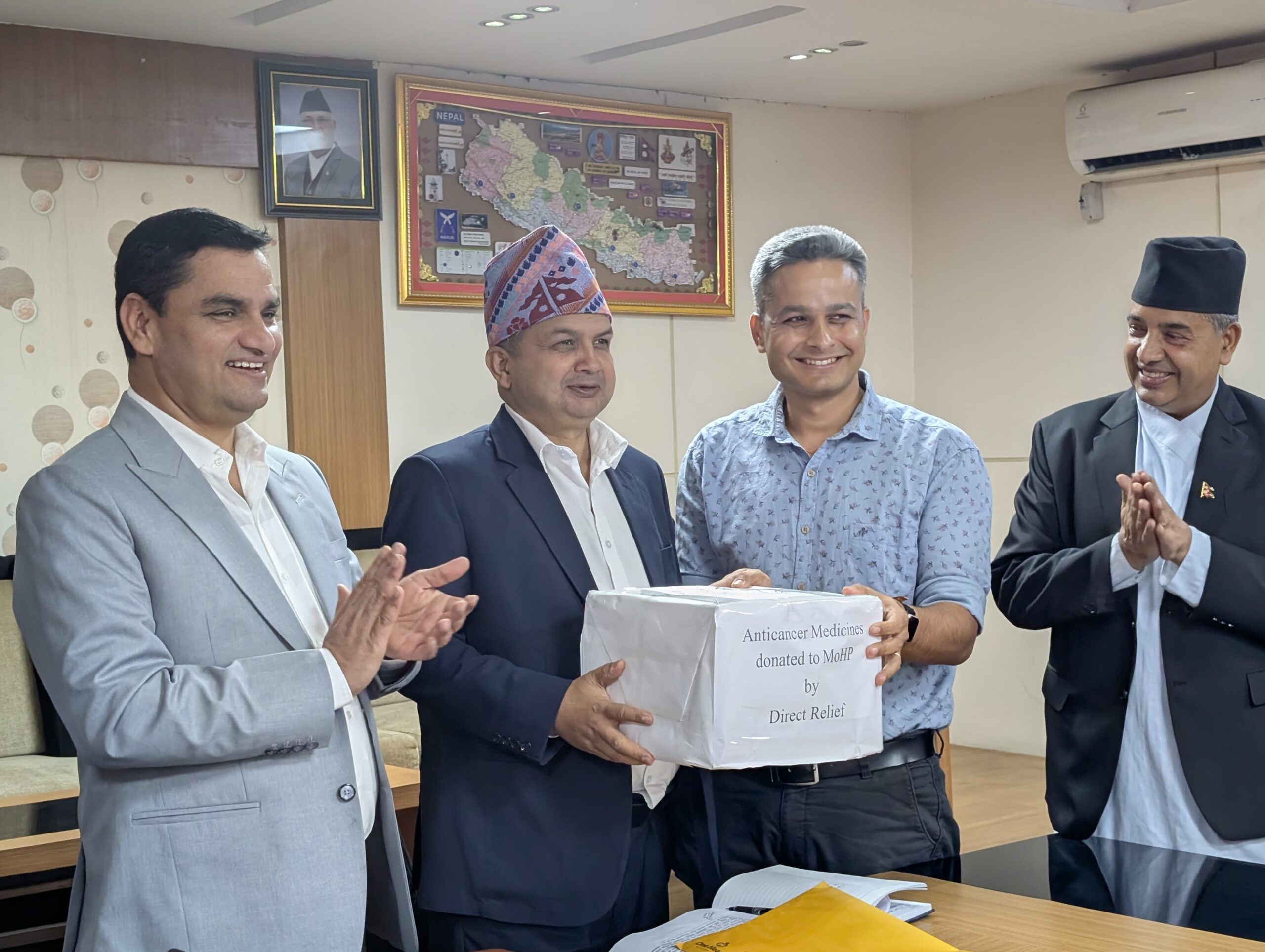 क्यान्सरका बिरामीलाई औषधि निःशुल्क दिइने