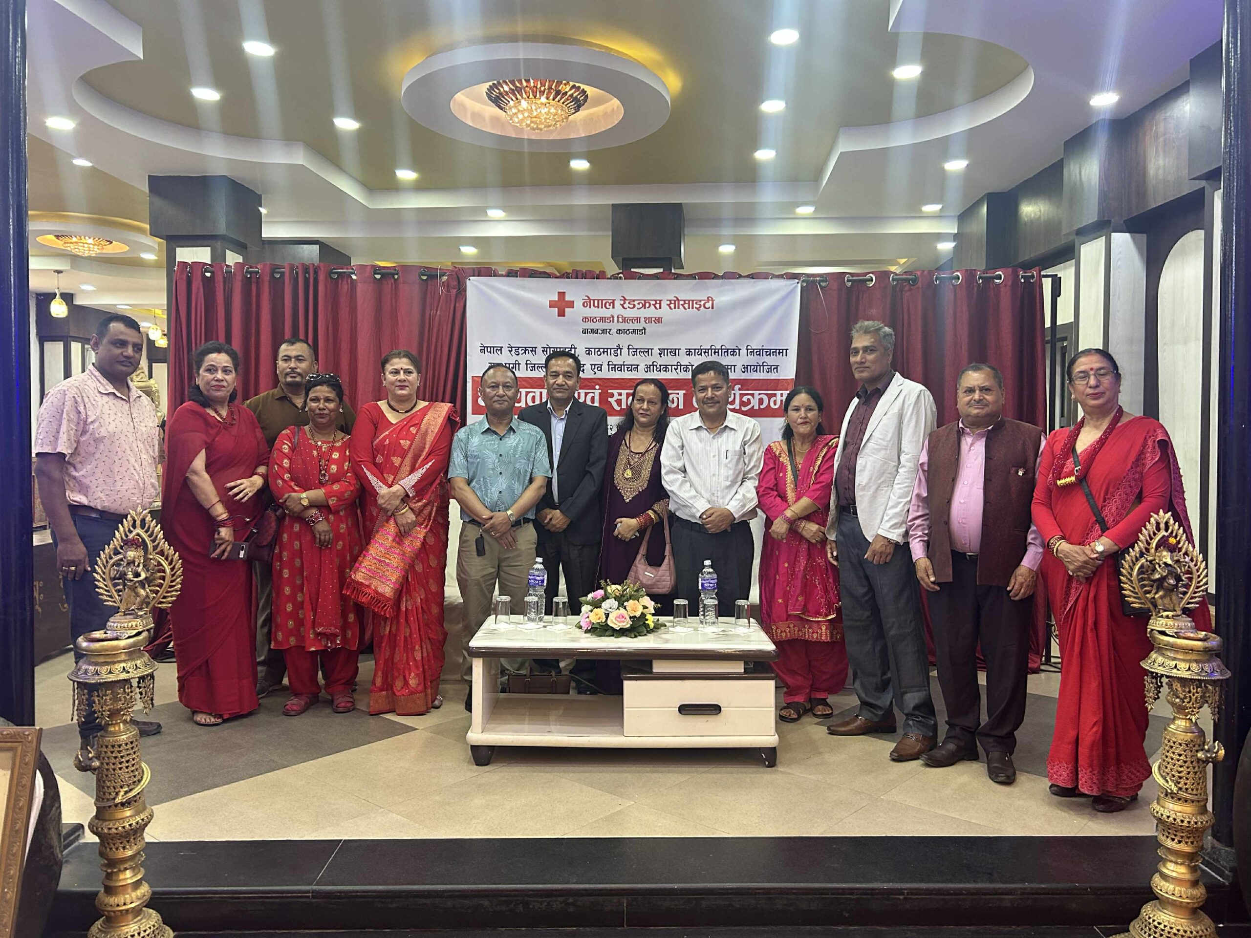 काठमाडौं रेडक्रसको सभापतिमा पुनः डोटेल निर्वाचित