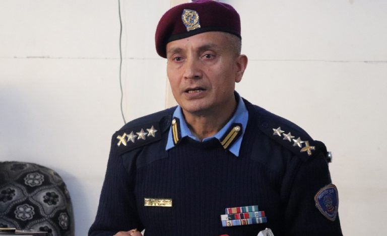 उपत्यका प्रहरीको कमाण्ड फेरियो