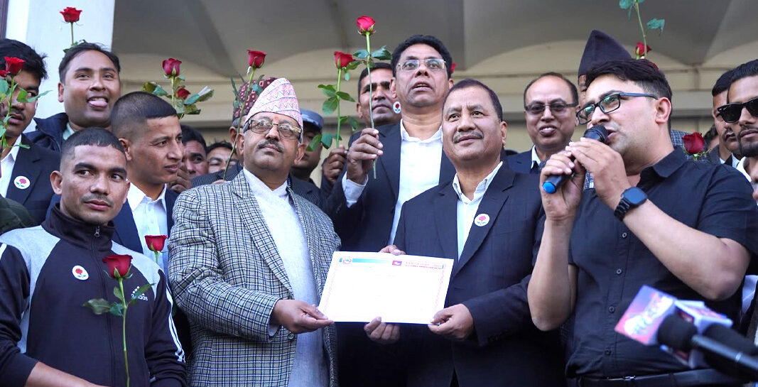 विप्लवको पार्टीको नाम नेकपा (माओवादी), चुनाव चिन्ह्र गुलाबको फुल