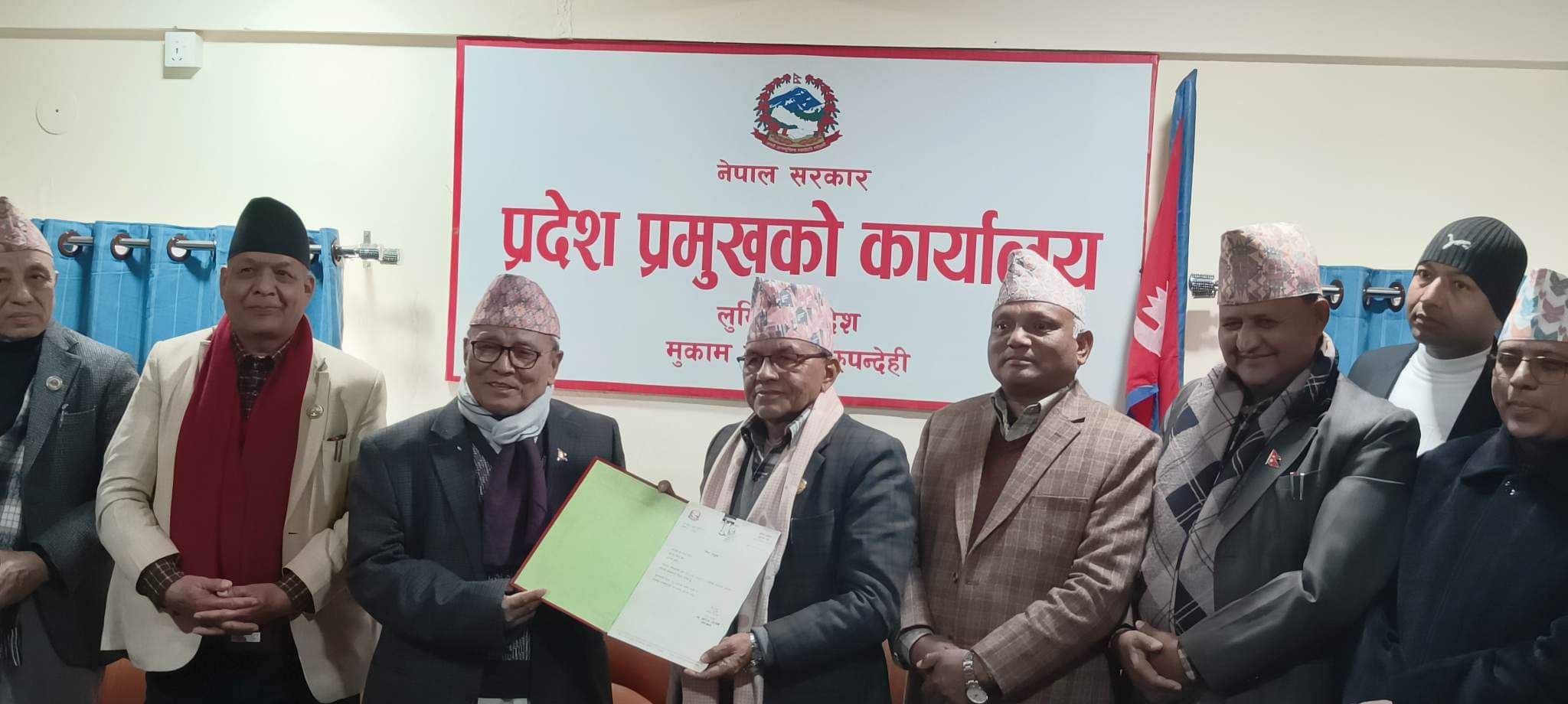 लुम्बिनी प्रदेशको मुख्यमन्त्रीमा लिला गिरी नियुक्त