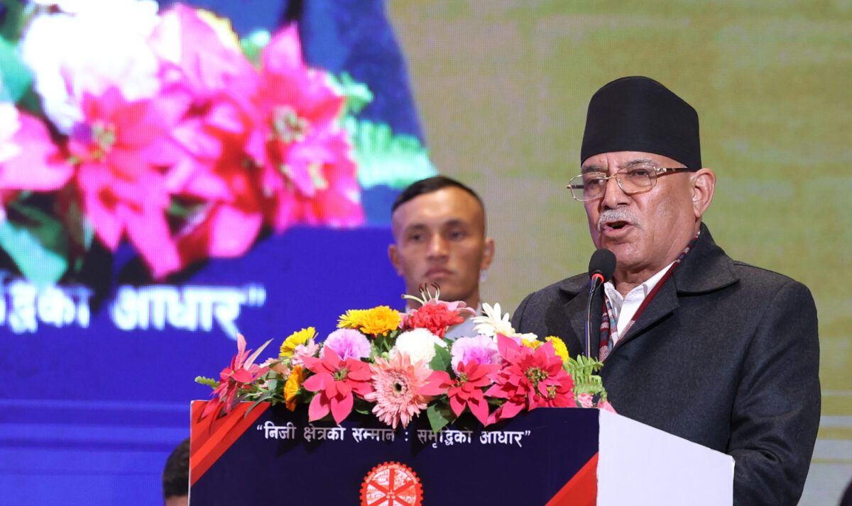 अहिलेको अवस्थामा चुनाव पहिलो प्राथमिकताः प्रचण्ड