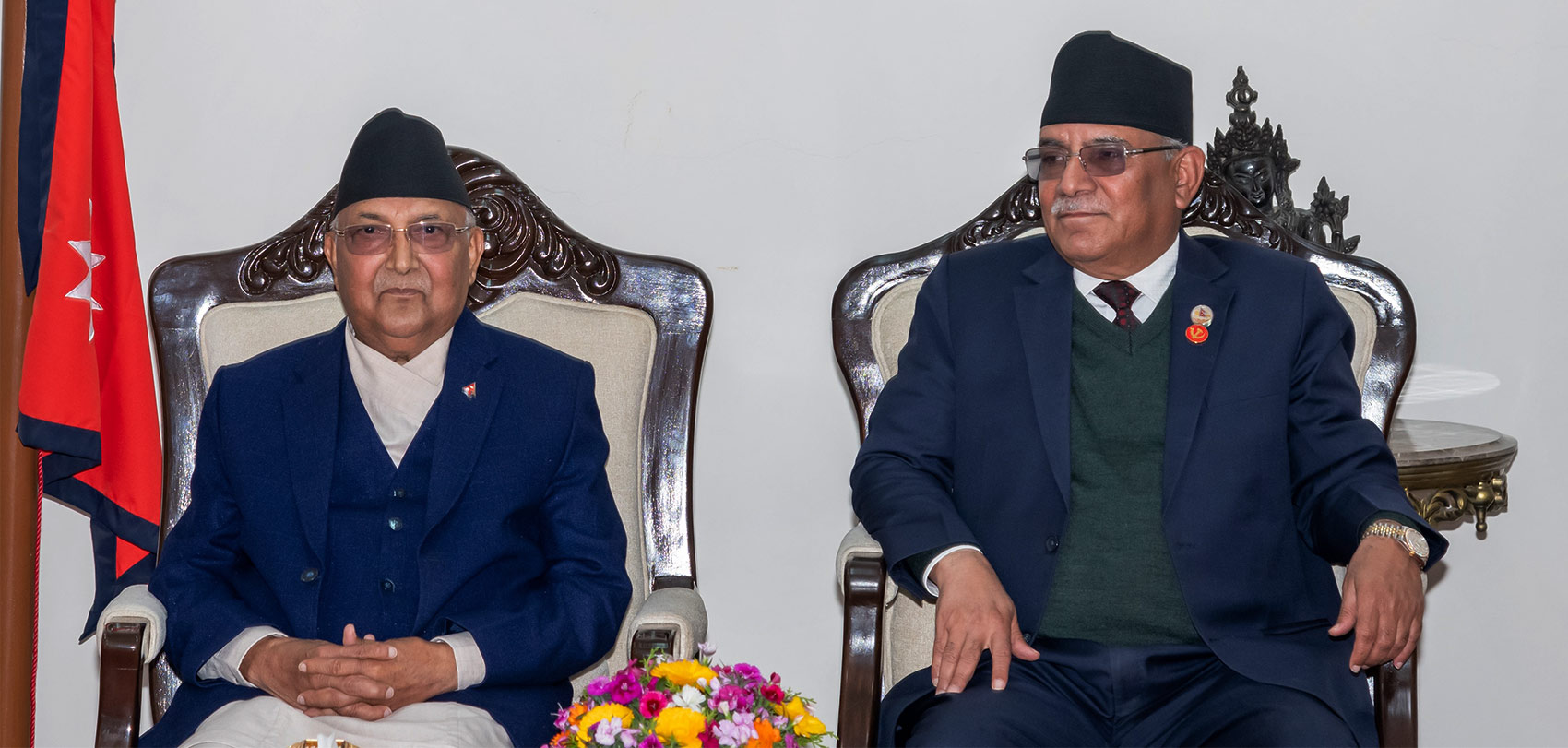 ओली र प्रचण्डको सुरक्षार्थ खटिएका सुरक्षाकर्मी गृहले बोलायो फिर्ता