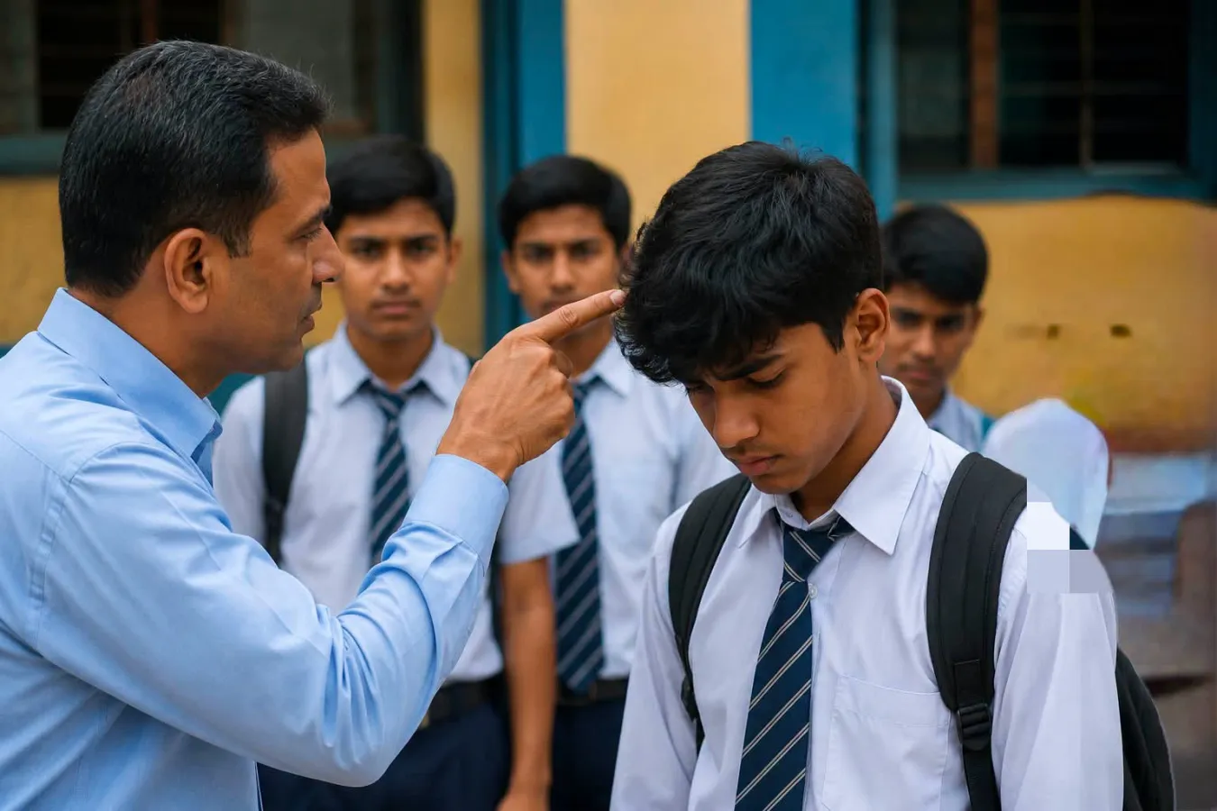 विद्यालय र अभिभावकले कपाल छोटो बनाउन दबाब दिएको भन्दै प्रहरी र हेलो सरकारमा उजुरी