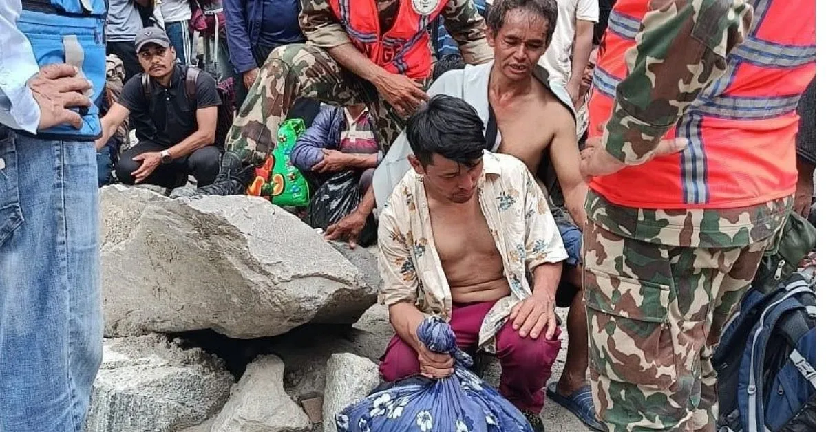 त्रिशूली–३ जलविद्युत् आयोजनाको सुरुङबाट विदेशीसहित २०८ जनाको उद्धार