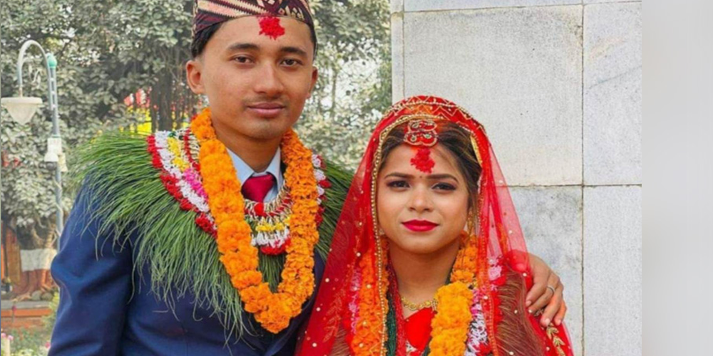 निहारिका राजपुतले गरिन् शिवराजसँग विवाह