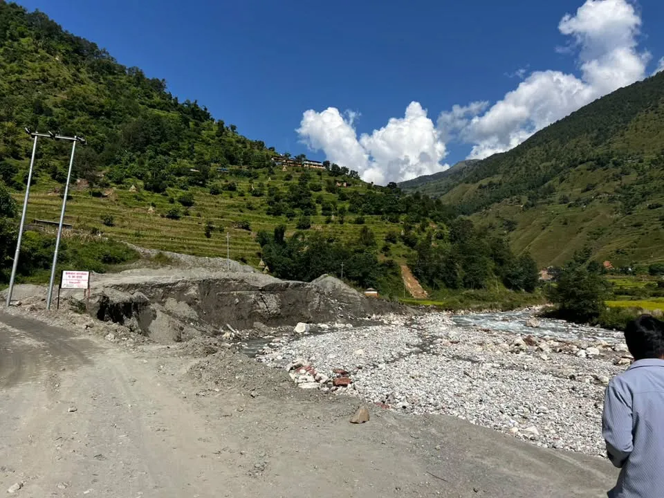 बागलुङमा बाढी पहिरोबाट ५० करोड बराबरको पूर्वाधारमा क्षति